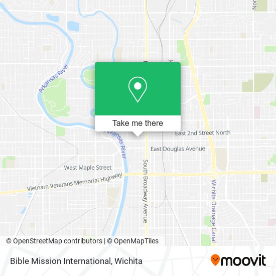 Mapa de Bible Mission International