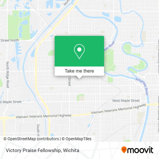 Victory Praise Fellowship map