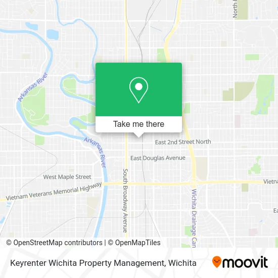 Keyrenter Wichita Property Management map