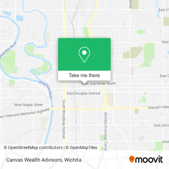 Canvas Wealth Advisors map