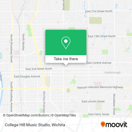 College Hill Music Studio map