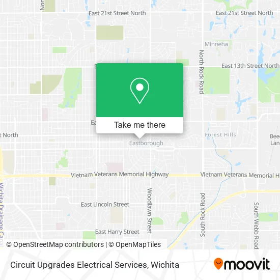 Circuit Upgrades Electrical Services map