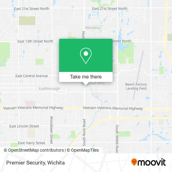 Premier Security map