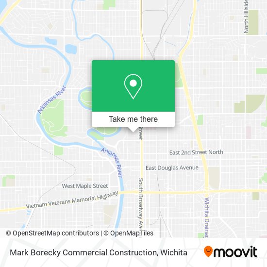 Mapa de Mark Borecky Commercial Construction