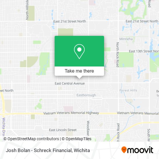 Mapa de Josh Bolan - Schreck Financial