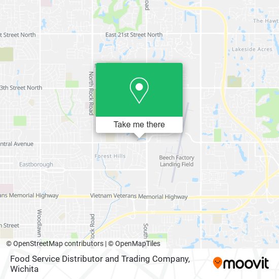 Food Service Distributor and Trading Company map