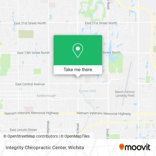 Integrity Chiropractic Center map