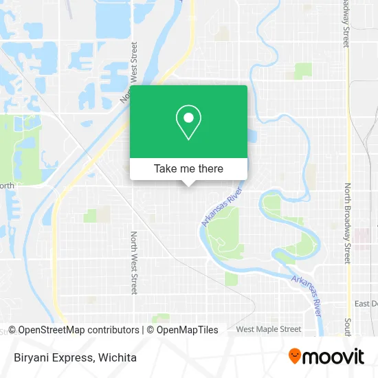 Biryani Express map
