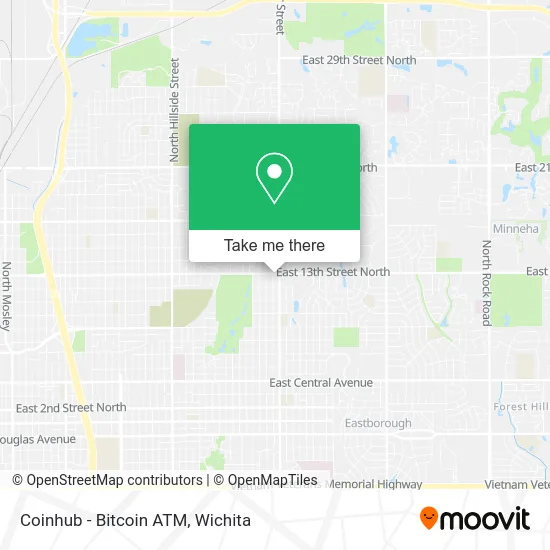 Coinhub - Bitcoin ATM map