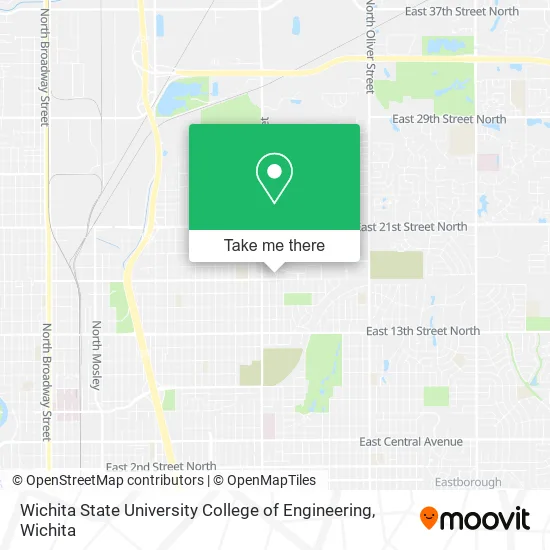 Wichita State University College of Engineering map