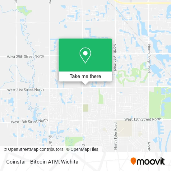 Coinstar - Bitcoin ATM map