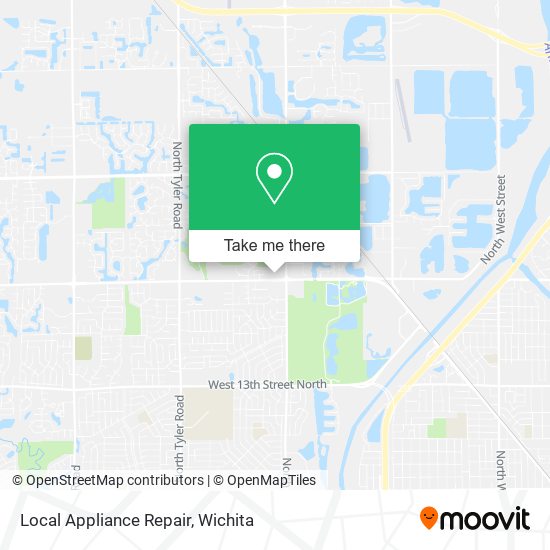 Local Appliance Repair map