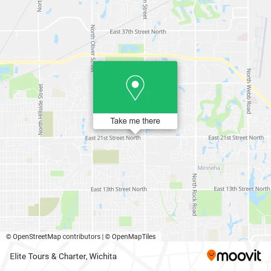 Elite Tours & Charter map