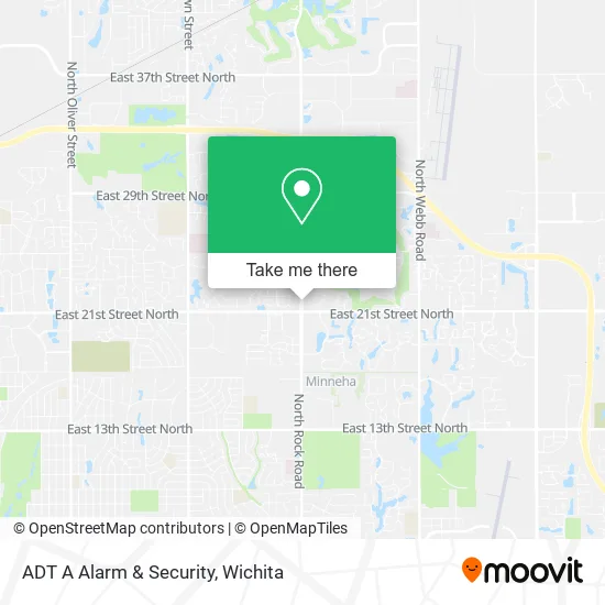 ADT A Alarm & Security map