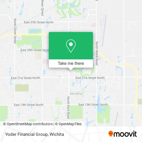 Yoder Financial Group map