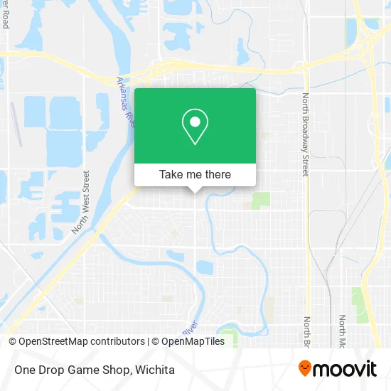 One Drop Game Shop map