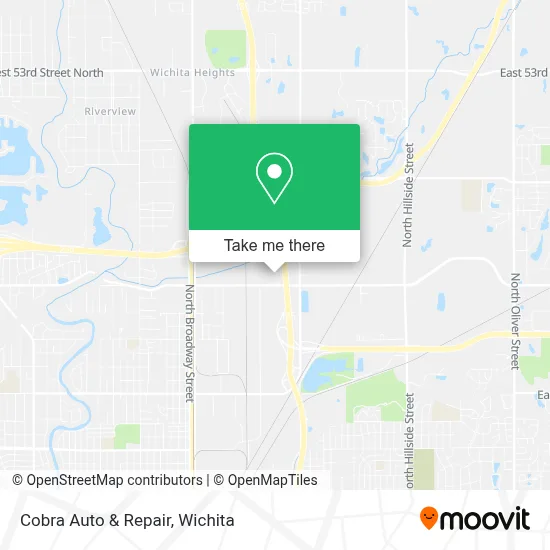 Cobra Auto & Repair map