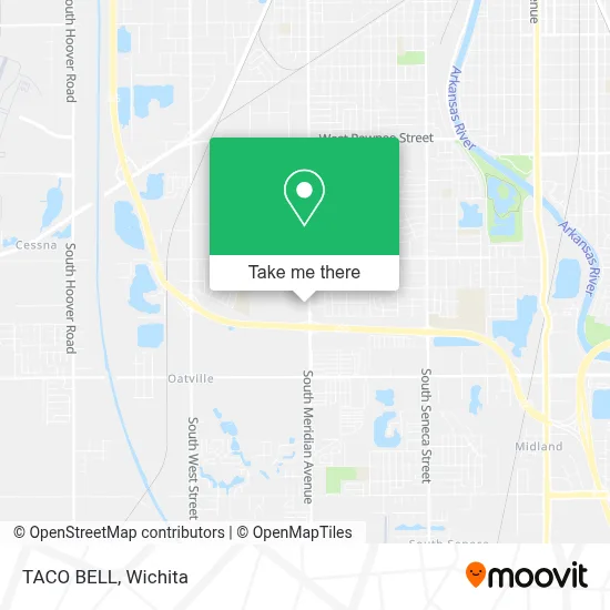 TACO BELL map