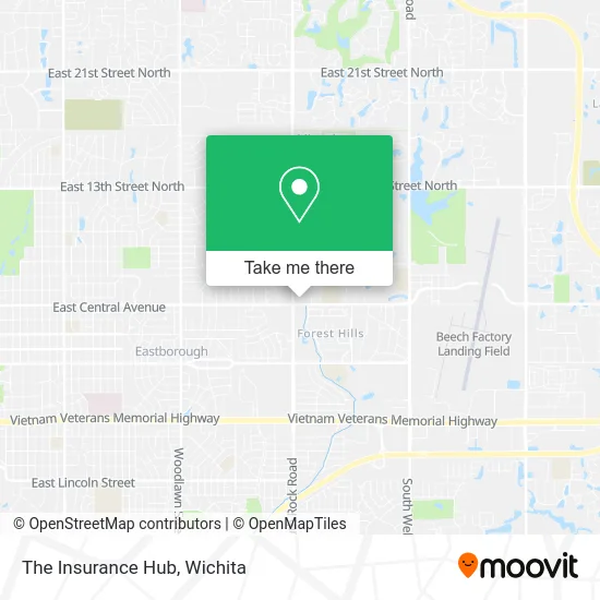 The Insurance Hub map