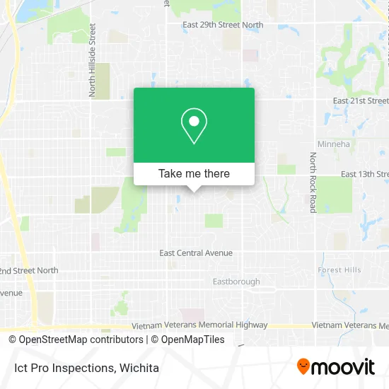 Ict Pro Inspections map