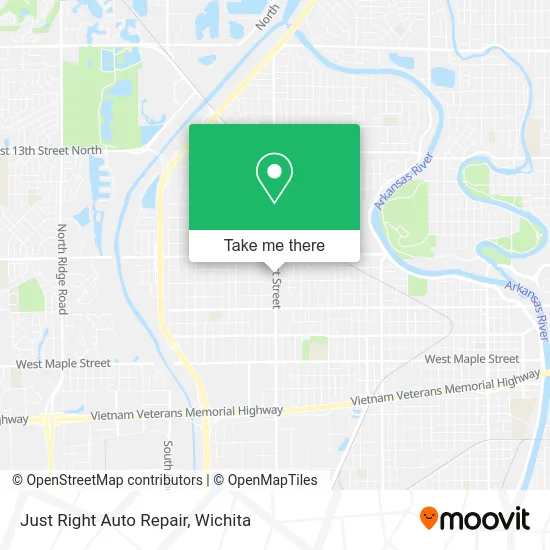 Just Right Auto Repair map