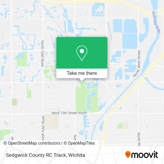 Sedgwick County RC Track map