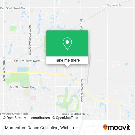 Mapa de Momentum Dance Collective