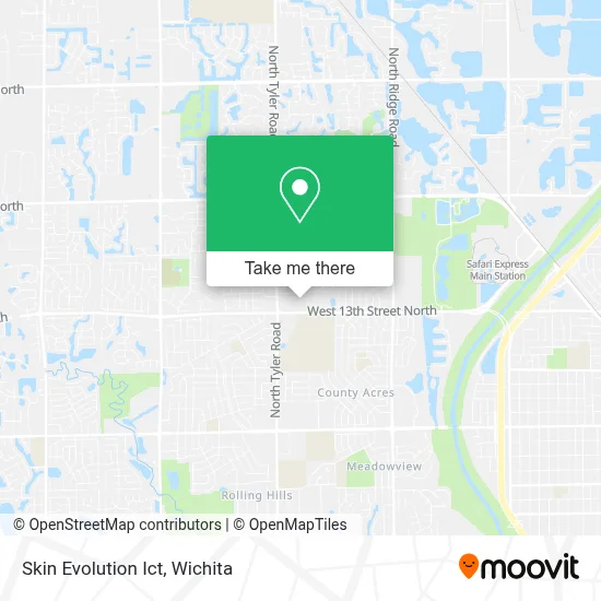 Skin Evolution Ict map
