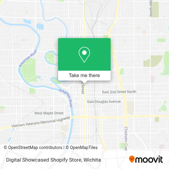 Digital Showcased Shopify Store map