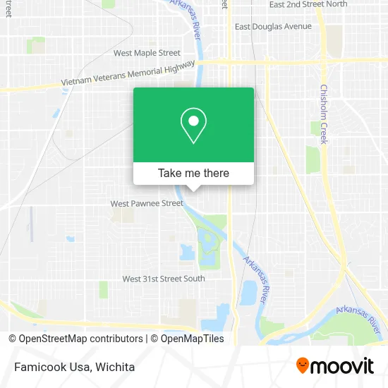Famicook Usa map