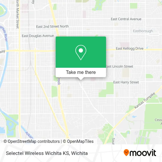Selectel Wireless Wichita KS map