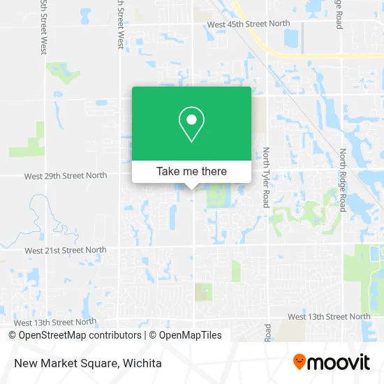 New Market Square map