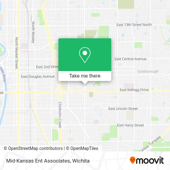 Mid-Kansas Ent Associates map