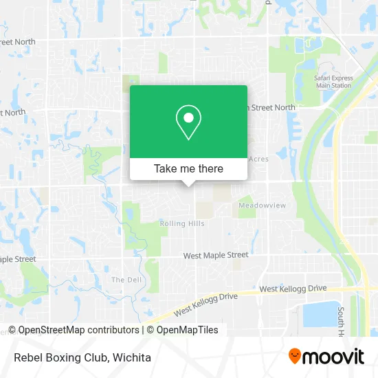 Rebel Boxing Club map