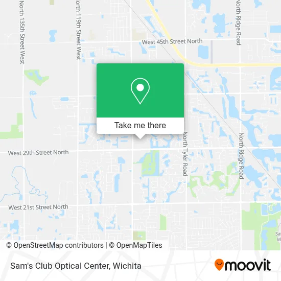 Sam's Club Optical Center map