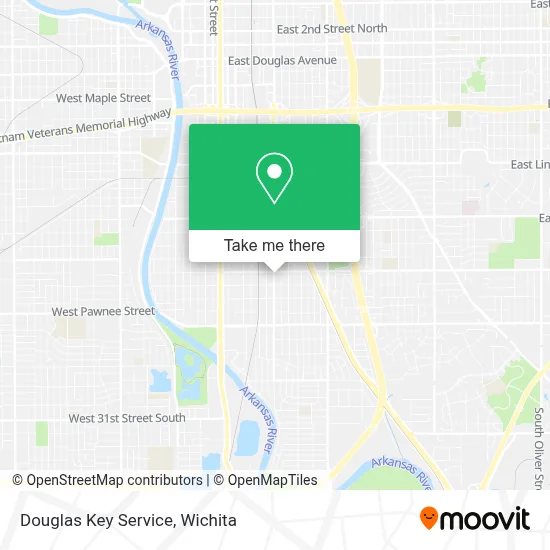 Douglas Key Service map