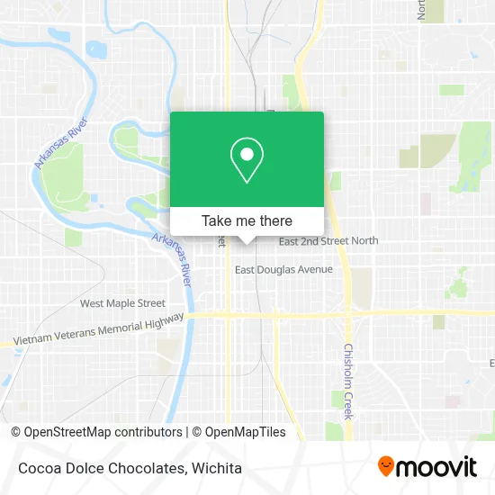 Cocoa Dolce Chocolates map