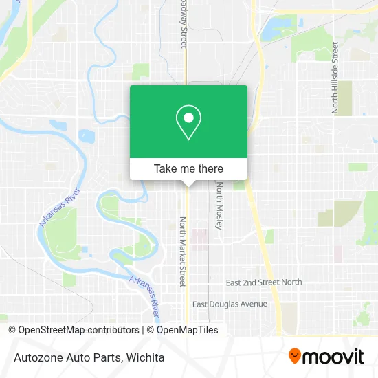 Autozone Auto Parts map