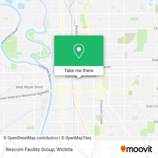 Rescom Facility Group map
