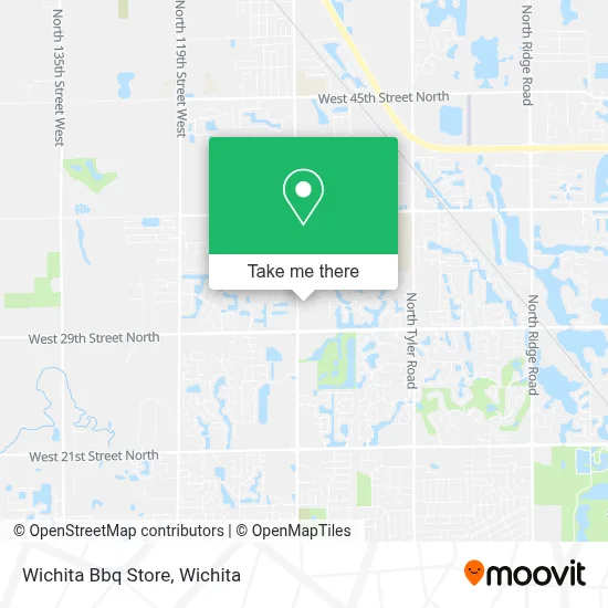 Wichita Bbq Store map