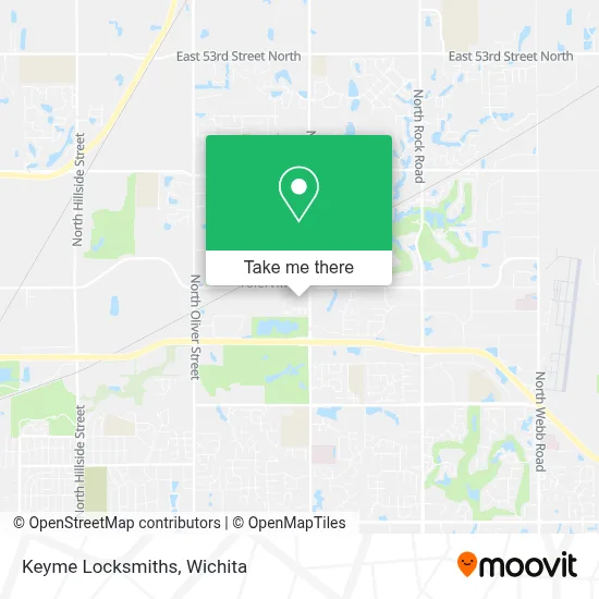 Keyme Locksmiths map