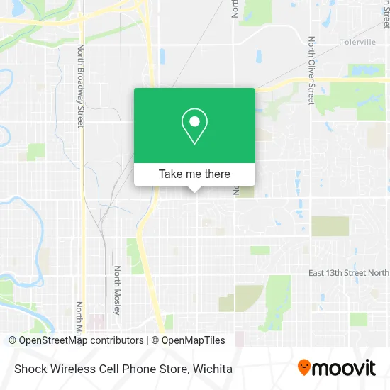 Shock Wireless Cell Phone Store map