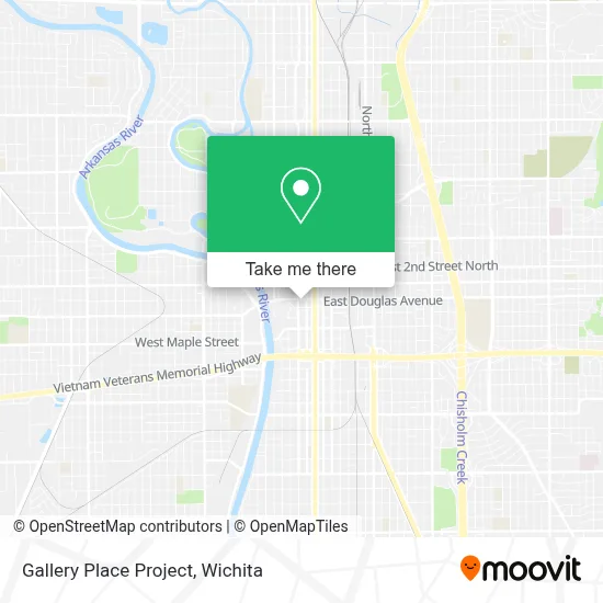 Gallery Place Project map