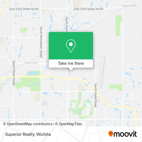 Superior Realty map