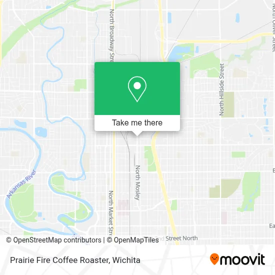 Prairie Fire Coffee Roaster map