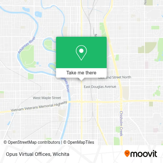 Opus Virtual Offices map