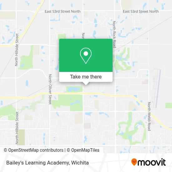 Bailey's Learning Academy map