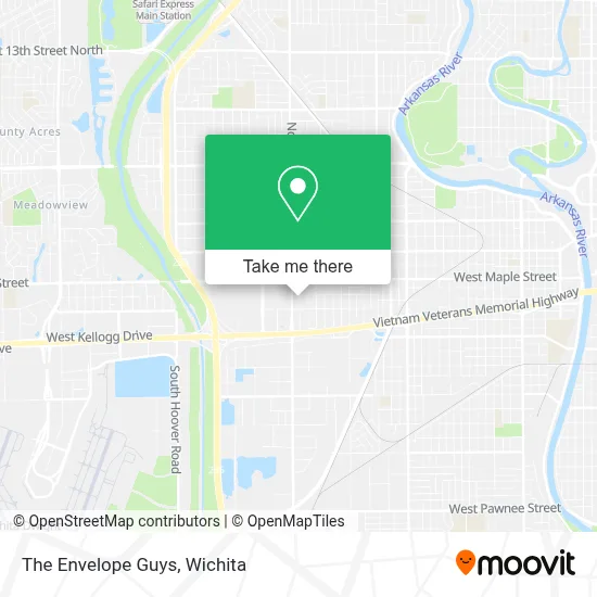 The Envelope Guys map
