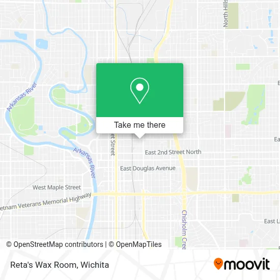 Reta's Wax Room map