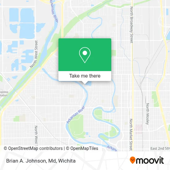 Brian A. Johnson, Md map